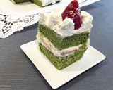 Foto del paso 16 de la receta: Matcha Ichigo Shortcake