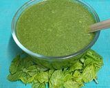 A picture of step 2 of Herbed 🌿 Pani for Pani Puri --- Pudina / Mint Spicy Water.