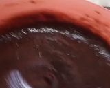 A picture of step 5 of Pizza brownies.