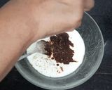 A picture of step 5 of Chocolate shrikhand.