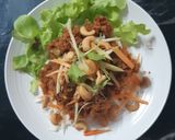 รูปขั้นตอนการทำที่ 3 ของ "ยำปลาทูน่าฟู" Crispy Tuna Spicy Salad🌶🧅🥕🥭