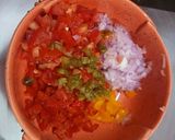 A picture of step 1 of Avocado Salsa.