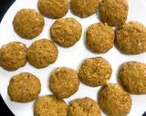 A picture of step 1 of Raw Jackfruit Tikki.