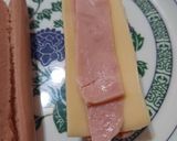 Foto del paso 2 de la receta: Salchichas de viena rellenas (al microondas)