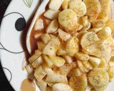 A picture of step 12 of Aloo chaat and kharboonana chaat.