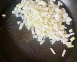A picture of step 1 of Baked Cod with Salsa and Rice.