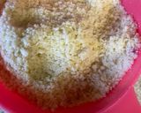 A picture of step 1 of Badam pista barfi (almond and pistachio fudge.
