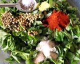 A picture of step 1 of Methi Pakore.