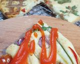 Foto langkah ke 6 dari resep Focaccia Garden.