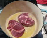 A picture of step 2 of Beef cheeks in Red wine sauce.