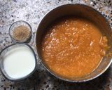 A picture of step 4 of Bel Panna.