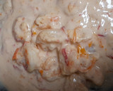 Foto del paso 2 de la receta: Camarones con verduras y salsa Alfredo y fideos chinos