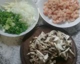 Foto del paso 1 de la receta: Ñoquis con salsa de champiñones y pollo 😍
