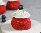 Foto langkah ke 10 dari resep Red Berries Choux Au Craquelin.