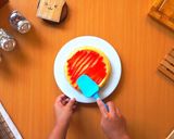 Foto langkah ke 4 dari resep Resep Cheese Cake Kukus.