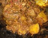 Foto langkah ke 4 dari resep Rendang Hati Sapi Dan Kentang.