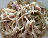 Foto del paso 5 de la receta: Pastas con pollo y crema de leche