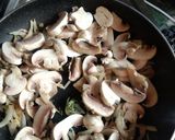 A picture of step 3 of Mushroom pepper fry.
