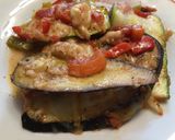 Foto del paso 7 de la receta: Lasaña de verduras 3 quesos (vegetariana)