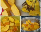 Foto langkah ke 2 dari resep 133. Cake Labu Kuning Keto.