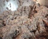 A picture of step 1 of Blackeyed Pea Patties from the South.