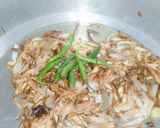 A picture of step 3 of Mutton yakhni pulao.