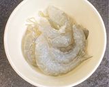 Hình bước làm 2 của món Salad tôm - đậu gà