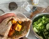 A picture of step 4 of Paneer Pita Pockets🥰.