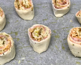 Foto del paso 4 de la receta: Rollos hojaldrados de jamón, bacon, queso y mucho más 🙄🙄🙄