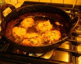 A picture of step 4 of Sago (sabudan) vadai.