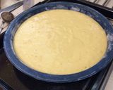 A picture of step 5 of Teresa's yoghurt and citrus cake.