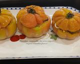 Foto del paso 4 de la receta: Tomates Rosa Rellenos de Ensaladilla de Arroz