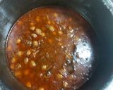 A picture of step 3 of Chicpeas masala curry.