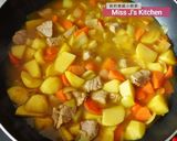 馬鈴薯咖哩燉肉的食譜步驟5照片