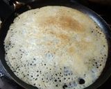 A picture of step 3 of Samak rice roast dosa.
