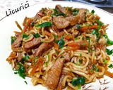 Pas rețetă Pork soy sauce noodles 5 fotografie
