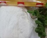 A picture of step 1 of Basil Pesto Pasta.