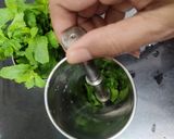 A picture of step 3 of Watermelon masala mojito.