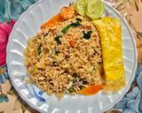 Foto langkah ke 3 dari resep Nasi Mentega Kornet.