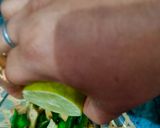 A picture of step 4 of Instant chilli ginger pickle.