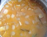 Foto langkah ke 4 dari resep Sayur lodeh labu Siam kikil dan tahu.
