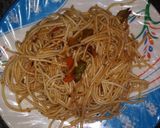 A picture of step 3 of Veg Noodles.