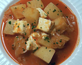 Foto del paso 12 de la receta: Patatas estofadas, con queso de cabras y mantequilla