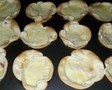 Foto del paso 5 de la receta: Canastitas de jamón y queso vegetariano