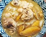A picture of step 9 of Taiwanese Sesame Oil Chicken Soup.