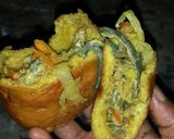 A picture of step 3 of Veggies pie.