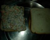 A picture of step 4 of Veg mayonnaise sandwich.