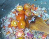 A picture of step 3 of Yellow Yam and Moringa Sauce.