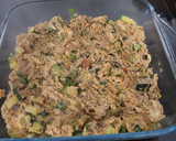 Foto del paso 3 de la receta: Pastel crujiente con restos de pollo cocido