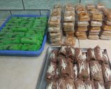 Foto langkah ke 6 dari resep Dadar Gulung pisang coklat.